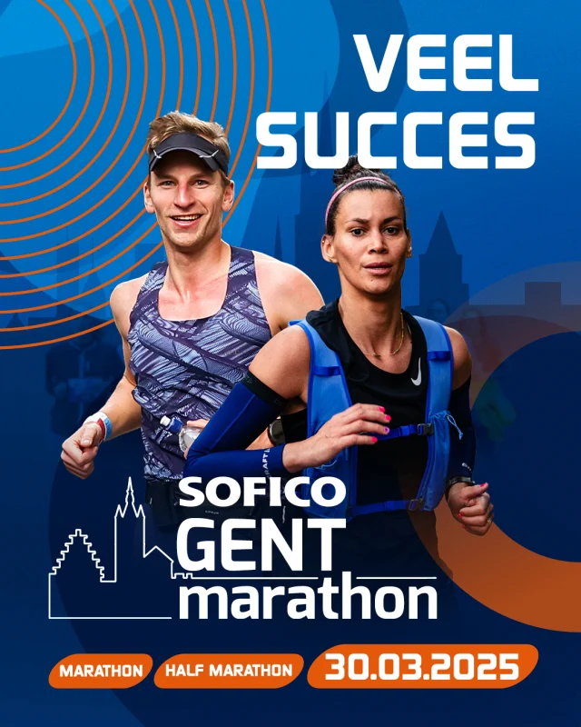 Wij weten hoe mooi lopen in Gent is en morgen beleven jullie het op z’n grootst! Veel succes aan alle deelnemers van de Gent Marathon!💙